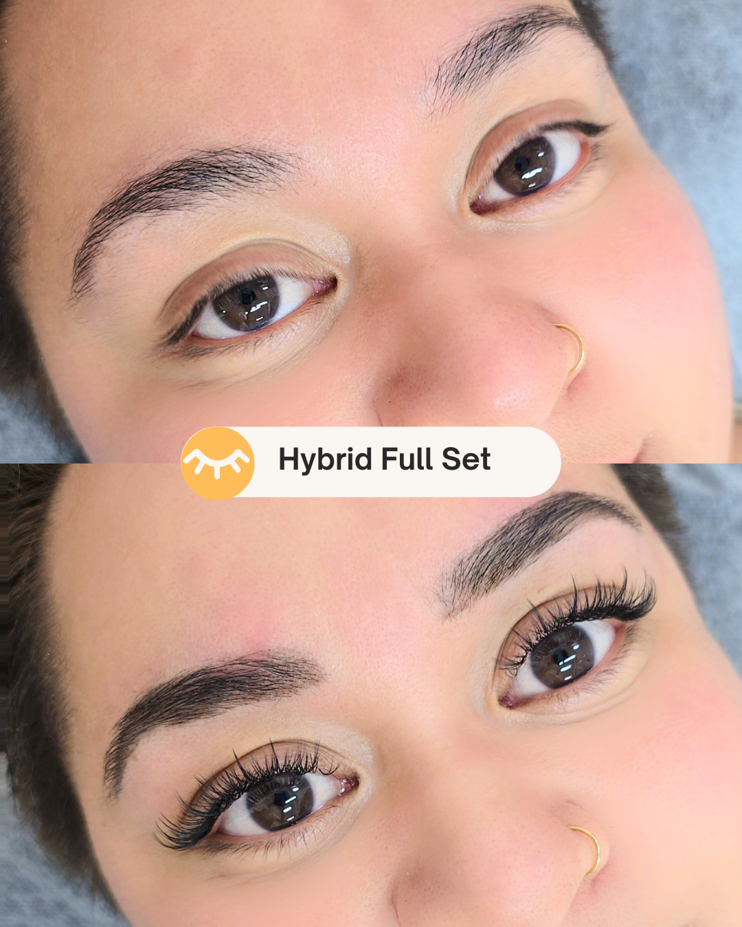 Hybrid set & brows